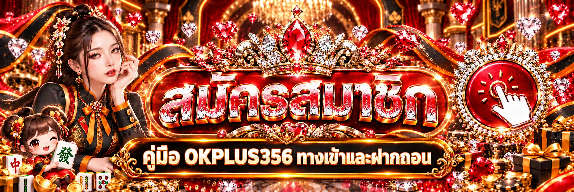 OKPLUS356 ทางเข้า สมัคร และฝากถอนออโต้